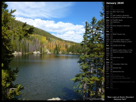 Bear Lake at Rocky Mountain National Park