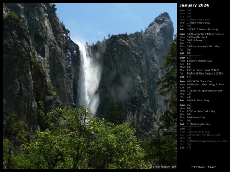 Bridalveil Falls