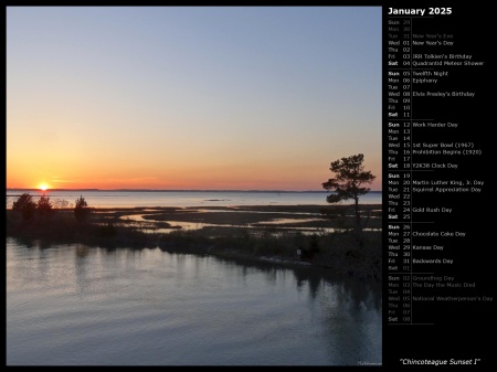 Chincoteague Sunset I