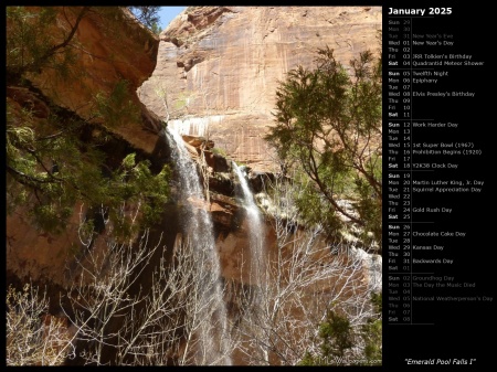 Emerald Pool Falls I