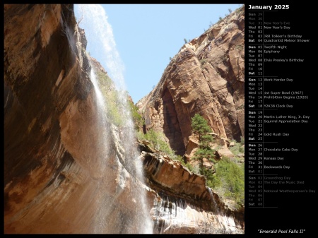 Emerald Pool Falls II