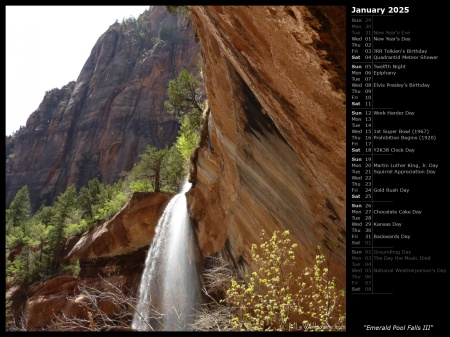 Emerald Pool Falls III