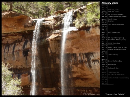 Emerald Pool Falls IV