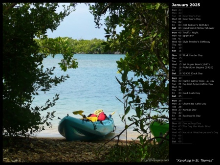 Kayaking in St. Thomas