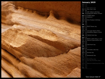 Zion Canyon Wall II