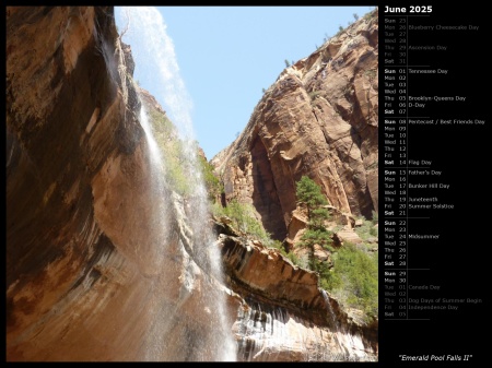 Emerald Pool Falls II