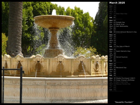 Sausalito Fountain