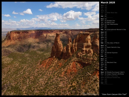 View from Canyon Rim Trail