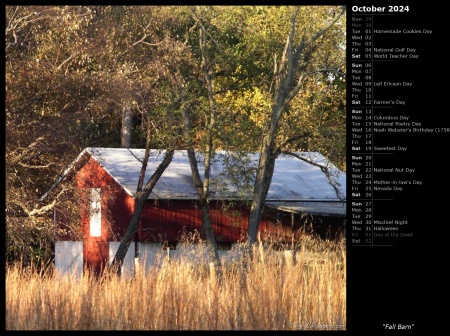 Fall Barn