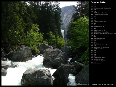 Vernal Falls in the Distance