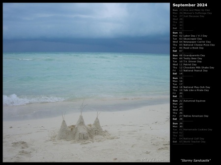 Stormy Sandcastle