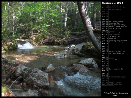 Waterfall at Pemigewasset River I