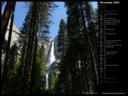 Yosemite Falls and Woods