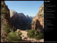 Zion from Angels Landing Trail