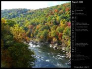 Ohiopyle River in Fall II