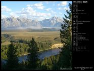 Jackson Hole Mountains and River