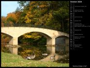 Rainbow Bridge in Fall