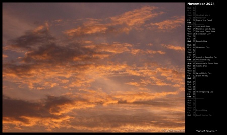 Sunset Clouds I