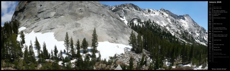 Snowy Granite Domes