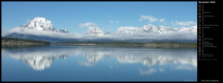 Mount Moran Reflection