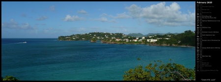 Coast of St. Lucia