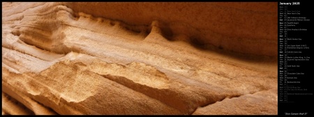 Zion Canyon Wall II