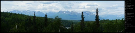 Alaskan Mountain Range