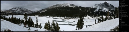 Snowy Ellery Lake