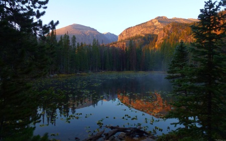 Sunrise at Nymph Lake II