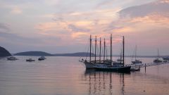 Bar Harbor Ships at Sunrise II