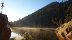 Sunrise at Dream Lake