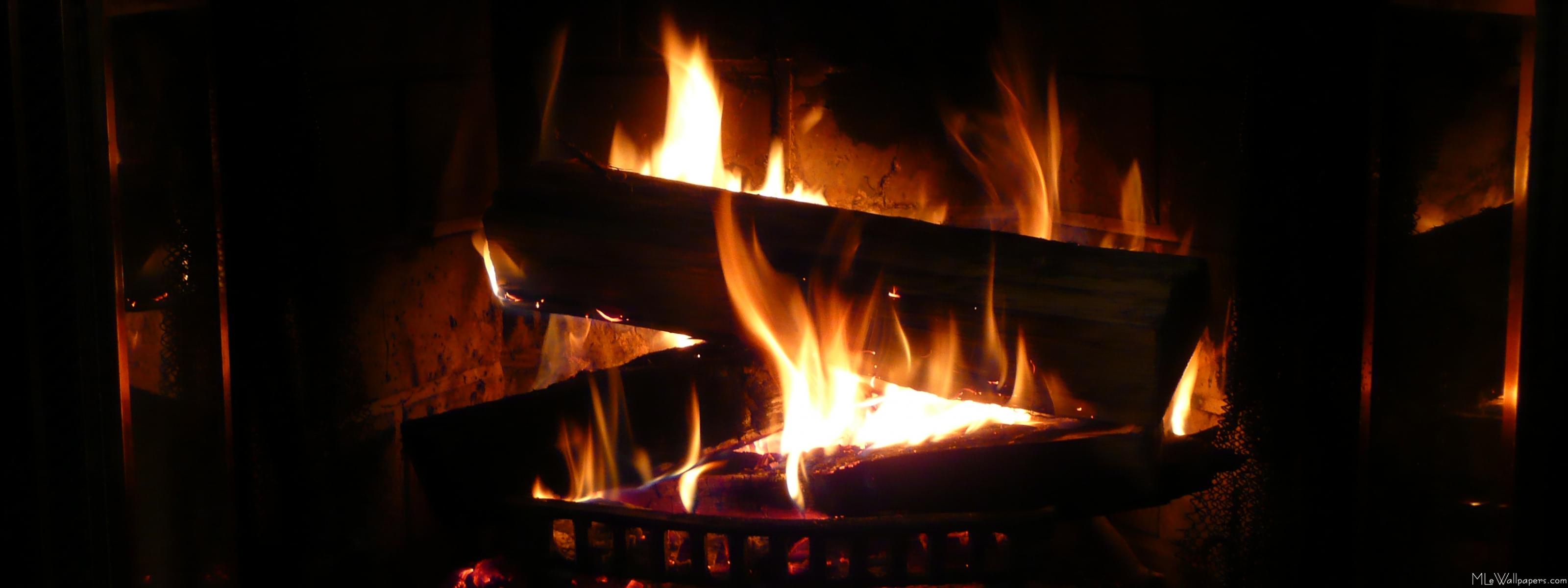 MLeWallpapers.com - Fireplace